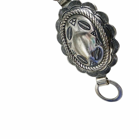 THREE Vintage 1950s Sanford Conchas Belt Silver - 33\